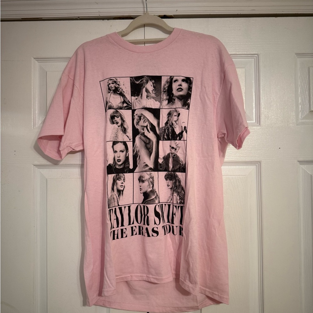 taylor swift pink eras tour t shirt